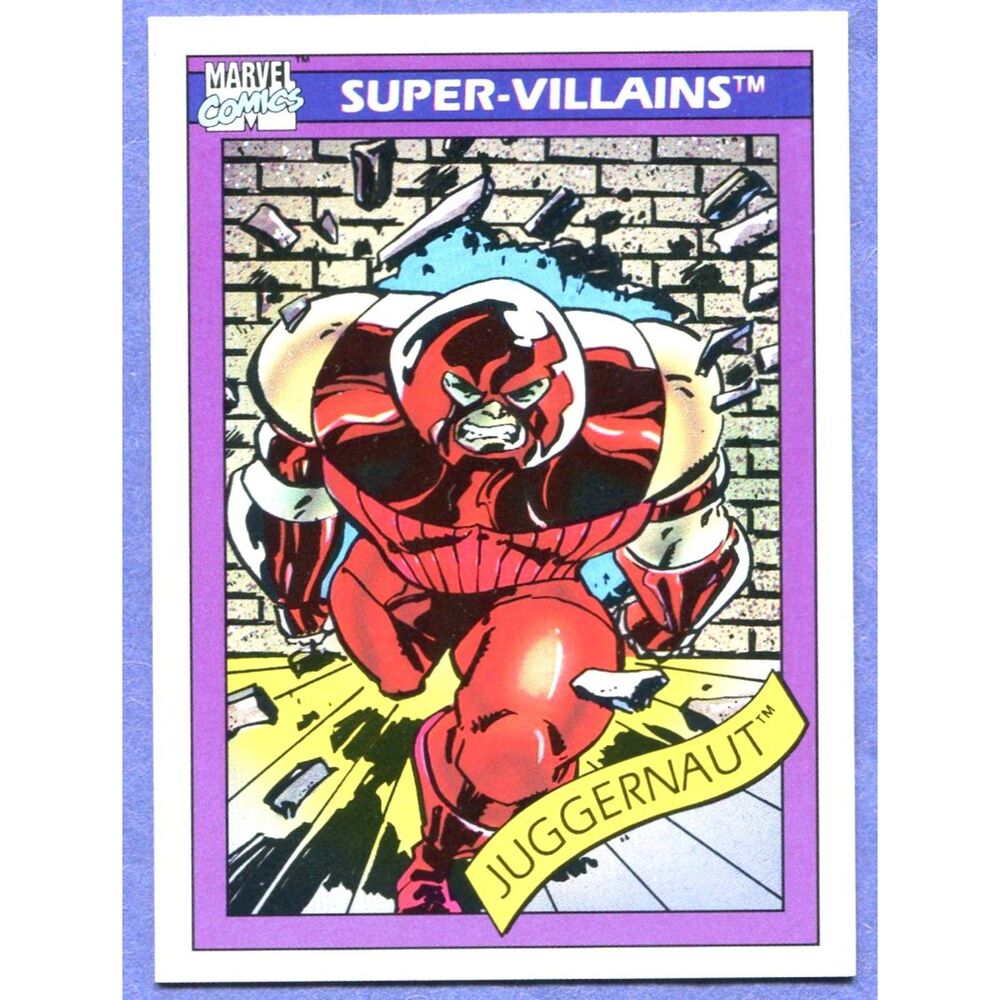 1990 Marvel Universe Card - #55 Juggernaut